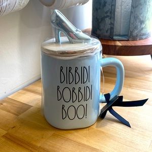 Rae Dunn Disney Princess Mug with topper